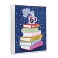 thumbnail image 2 of Stupell Industries Contemporary Book Stack & Cozy Mug White Framed Giclee Art, 11 x 14, by Vanessa Stoilova, 2 of 8