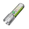 thumbnail image 1 of SharkTRUE LED Flashlights Durable Camping Hiking Torch USB Rechargeable WorkLamp Min, 1 of 8