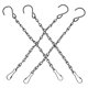 thumbnail image 1 of unbranded 4Ud Cadena Para Suspender Cestas Y Macetas En Jardín Material De Hierro Con Fácil Instalación, 1 of 8