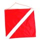 thumbnail image 3 of 2pcs Zulema Barco de Buceo Buzo Abajo Y Azul Bandera de buceo, 3 of 8