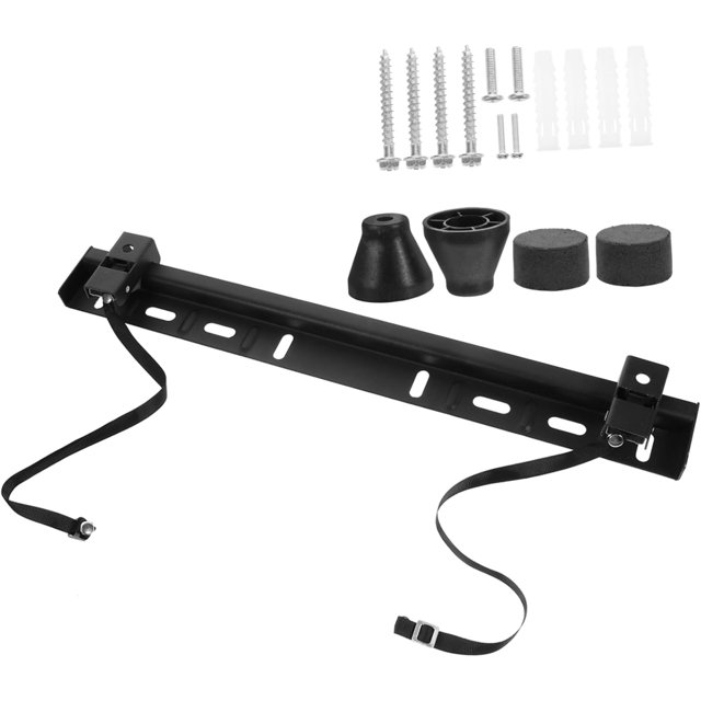 1 Set Tv Wall Mount Bracket Hanging Rack Studless Tv Mount Renter Friendly Tv Wall Mount No Drill Tv Mount Tv Wall Mount No Drilling Tv Wall Mount 40 Inch Tv Stand Wall-Mounted, medium, Black