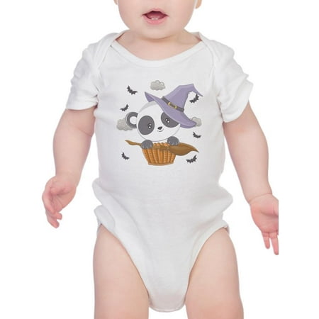 

Cute Baby Panda In Basket Bodysuit Infant -Image by Shutterstock 6 Months