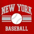 thumbnail image 6 of Wild Bobby City of New York NY Baseball Fantasy Fan Sports Men's T-Shirt, Red, Small, 6 of 6