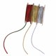 thumbnail image 4 of Nvzi Surtido de cintas para manualidades, cinta plateada de 2 mm x 9,14 m, 2 rollos de cinta de poliéster ultrafina, ideal para manualidades y decoración festiva delicada., 4 of 4