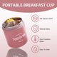thumbnail image 4 of Termo para alimentos Luniquz de 710 ml/24 oz con aislamiento al vacío para alimentos fríos o calientes. Fiambrera de acero inoxidable con sello a prueba de fugas y cuchara, 4 of 4