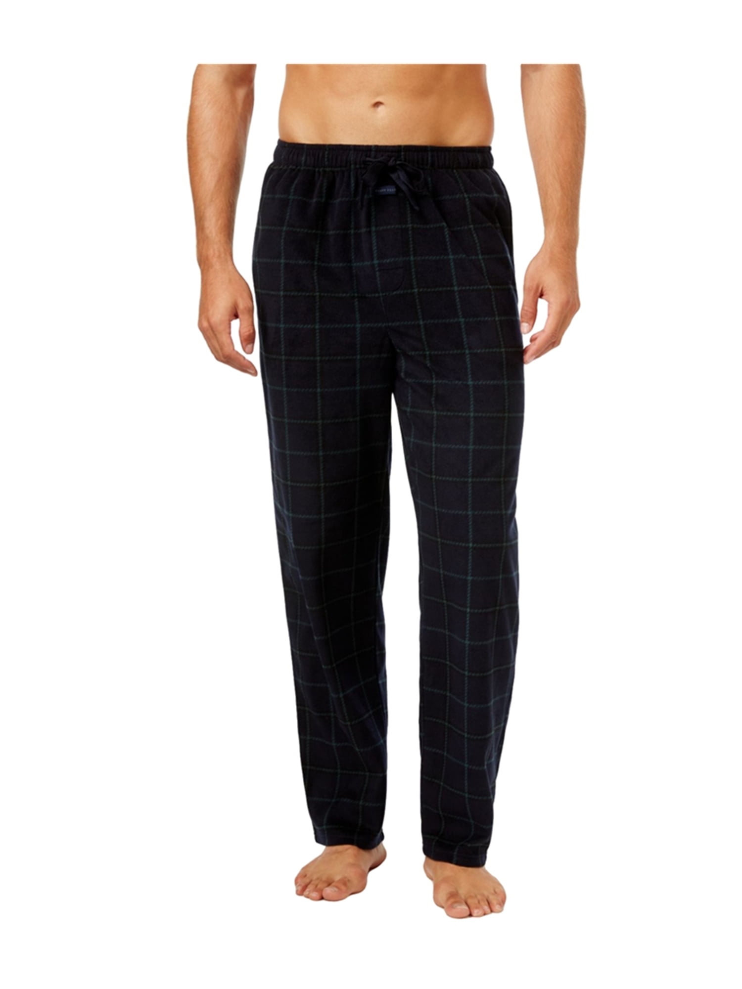 Perry Ellis Mens Open-Grid Fleece Pajama Lounge Pants 471 S/31 ...