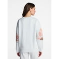 thumbnail image 3 of Peanuts Women's Crewneck Sweatshirt with Long Sleeves, Sizes XXS-4X, 3 of 5