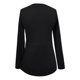 thumbnail image 3 of MHFRRA Camiseta de Manga Larga para Mujer, Blusa Básica Informal con Nudo Frontal, Suave y Cómoda, Blusa de Moda para Otoño e Invierno. Negro, 3 of 4