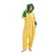 thumbnail image 4 of Monstruo Yoda Onesie Kigurumi adulto Unisex pijama Anime Cosplay disfraz Franela suave cremallera ropa de dormir ropa de casa, 4 of 5