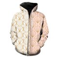 thumbnail image 1 of Sudadera con capucha y cremallera para hombre, diseño abstracto, estilo Harajuku, con estampado 3D, divertida, de moda, con capucha, unisex, de manga larga, informal, 1 of 6
