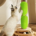 thumbnail image 3 of Kitten Scratching Post Easy Grip Anti-slip Portable Pet Cat Scratching Post Combing Grooming Deep Hair Removal Pet Hair Brush, 3 of 8