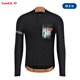 thumbnail image 3 of Santic - Maillot de ciclismo para hombre y mujer, ropa de ciclismo de calidad para primavera y otoño, camisetas profesionales de manga larga para ciclismo de montaña o carretera, 3 of 5