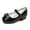 Black, variant on Girls Mary Jane Shoes Bowknot Low Heel Dress Shoes Princess Party Wedding Flats for Kids Toddler Easter First Communion Pump Shoes,White