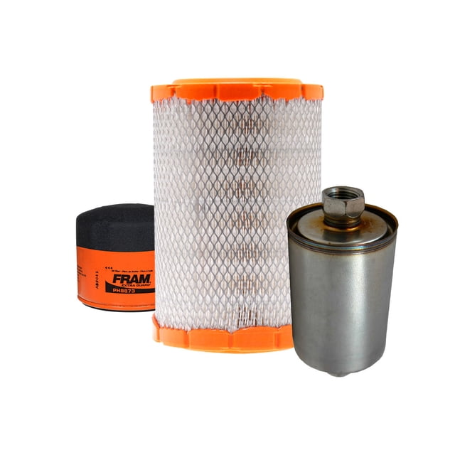 Kit De Filtro De Aire, Filtro de Aceite y Filtro de Combustible 3 PIEZAS Compatible con Chevrolet K2500 V8 7.4L del 1999 al 2000