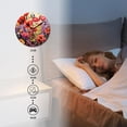 thumbnail image 3 of 12 Inch Wall Clock Battery Operated Silent Clock Decorative for Office, Kitchen, Outdoor, Living Room，Flower Colorful Field Poppies Bloom Flowers Lavender Pattern, 3 of 4