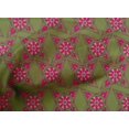 thumbnail image 4 of oneOone Cotton Cambric Fabric Floral Block Decor Fabric Printed BTY 56 Inch Wide, 4 of 4