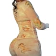 thumbnail image 3 of KOMOO Women Floral Waist Trainer Waist Belt Tummy Control Shapewear Postpartum Belly Wrap Girdle, 3 of 9