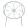 thumbnail image 4 of Iron Single Layer Plant Stand Floor Standing Simple Low Pot Balcony Flower Shelf, 4 of 8