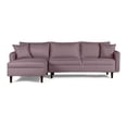 thumbnail image 2 of Sala Modular Sofá Cama Reversible De Lino Palo De Rosa Beehive Memory Foam Modelo Analia, 2 of 8