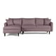 thumbnail image 2 of Sala Modular Sofá Cama Reversible De Lino Palo De Rosa Beehive Memory Foam Modelo Analia, 2 of 8