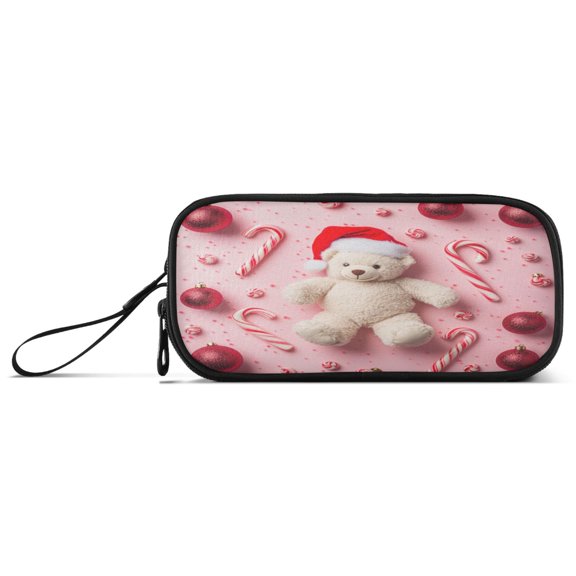 Pencil Pouch Big Capacity Pencil Pen Case with Zipper Simple Stationery Bag Office Organizer Teddy Bear