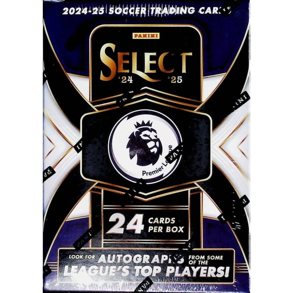 2024-25 Panini Select Premier League EPL Soccer Factory Sealed Blaster Box 24 Cards