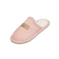 thumbnail image 2 of Kopltyrfg Women's Comfy Scuff Slippers Soft Striped Terry Cloth Memory Foam Home House Shoe |Pink 38, 2 of 5