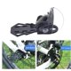thumbnail image 4 of Footrest Pedals Rear Pedals NonSlip Footrests Mountain Folding Rear Pedal Wearresistant Pegs For Folding Mountain, Passenger Comfort, 4 of 5