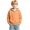 Orange, variant on WUSUOWEI Kids Knit Zip Up Hoodie Raglan Sleeve Jacket with Pocket Boys Girls Breathable Textured Lightweight Outwear for School Fall Outerwear5-6 Year