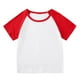 thumbnail image 3 of Odeerbi 1-11 Años Conjuntos de Pijama de Verano Para Niños Y Niñas Camisa de Raglán de Algodón de Manga Corta Pantalón Corto Conjunto de Dos Piezas Suave, 3 of 4