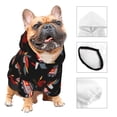 thumbnail image 3 of Balery Fire Fighting Sudadera con Capucha para Perros Pequeños – Ropa para Mascotas, Disfraz para Perros y Gatos, Ideal para Fiestas y Cosplay-Large, 3 of 7