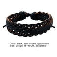 thumbnail image 5 of Ayyufe Men Bracelets Leather Rope Bracelet Men Women Bangle Birthday Party, 5 of 7