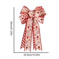 thumbnail image 2 of Naiovety Christmas Tree Hanging Decoration Double Layer DIY Party Props Pendant Cute Children Decorative Toy Favor Bowknot Kits de decoración para fiestas No.1 Naiovety HA043622-01, 2 of 6