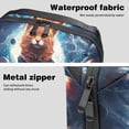 thumbnail image 4 of Animal Cable Organizer Waterproof Oxford Cloth Travel Case, PC Case, Cable Organizer Bag, Cable Organizer Desk, Electronic Digital Products Storage Case 5.9x9.44x3.14 in, 4 of 6