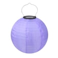 thumbnail image 2 of Lámpara Linterna Solar LED 30 Cm Impermeable para Al Aire Libre () Púrpura, 2 of 8