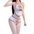 thumbnail image 1 of Conjunto de lencería SINROYEE Sexy Cosplay Anime Lolita Bikini Red, 1 of 6
