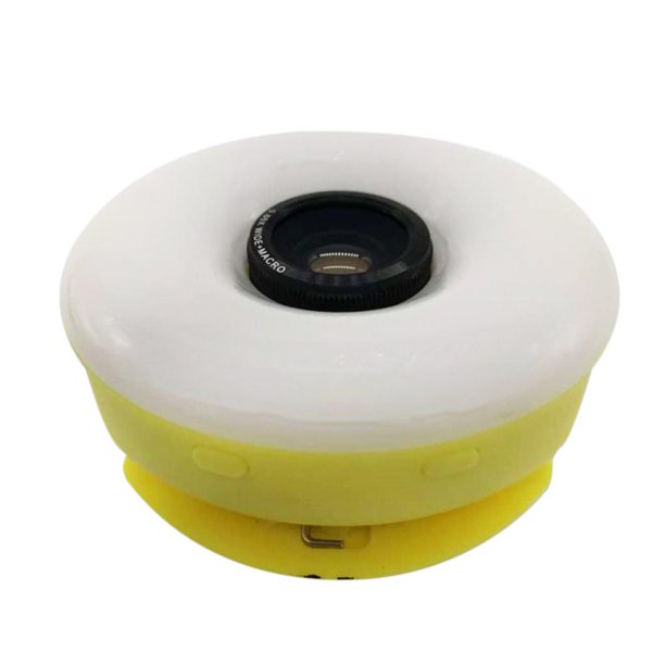 1x Luz LED Electrónica de Consumo Compatibilidad Universal Duradero Impermeable Prueba de Polvo AntiChoque Amarillo Sunnimix Luz Selfie