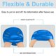thumbnail image 5 of Gorro de natación compatible con mujeres y hombres con cabeza mediana o grande, 5 of 5