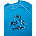 thumbnail image 2 of iXtreme Boys Rash Guard Set - 2 Piece UPF50+ Quick Dry Short Sleeve Swim Shirt & Swim Trunks for Boys, 2 of 7