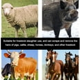 thumbnail image 2 of TFixol Disque de Désépilation Grand à 6 Dents pour Bétail - Compatible avec Broyeurs à Angle de 100 Types, Vitesse Réglable, Idéal pour Porcs, Bétail, Moutons, Chevaux, et Plus., 2 of 6