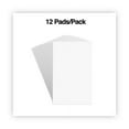 thumbnail image 2 of Scratch Pads, Unruled, 100 White 5 X 8 Sheets, 12/pack | Bundle of 2 Packs, 2 of 5
