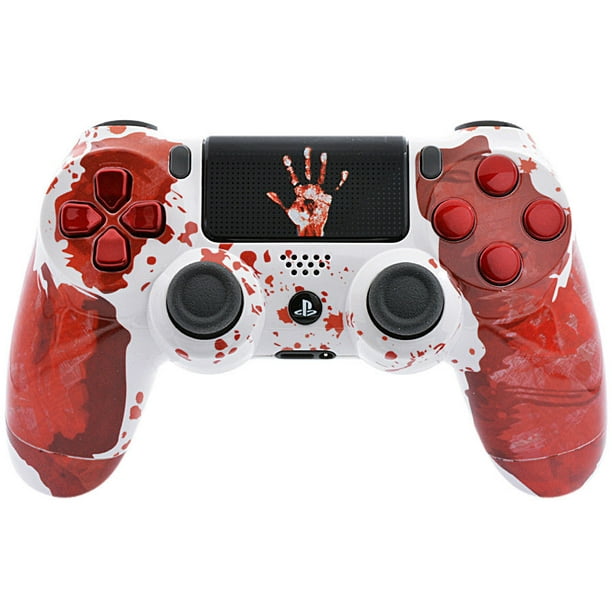 Pro Ps4 Bloody Hands Custom Un Modded Controller Exclusive Unique Design And Custom Touchpad Cuh Zct2u Walmart Com Walmart Com