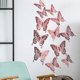 thumbnail image 5 of Naiovety Decoración colorida para el hogar, adicional, decorativa, decorativa simulada, para mariposas simuladas, pegatinas coloridas, Decoración del hogar LK12 oro rosa, 5 of 6