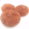 thumbnail image 3 of 3pcs Copper Metal Wire Sponge Ball Iron Tip Nozzle Cleaner Slag Remover Tool, 3 of 8