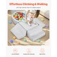 thumbnail image 3 of Juguetes de escalada VEVOR, juego de 5 piezas, bloques de escalada de espuma para niños de 6 meses a 3 años, bloques de escalada para bebes con piscina de pelotas (pelotas no incluidas), 3 of 9