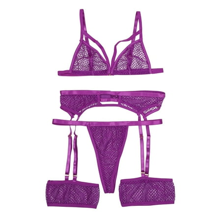 

New Sexy Fashion Lace Lingerie Underwear Sleepwear Steel Ring Pajamas Garter