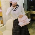 thumbnail image 4 of Jiibva Lolita Wings Bow Women Shoulder Bag Crossbody Bag For Women Pink Purses And Handbags Kawaii Bat Bag Designer Japanese Style, 4 of 7