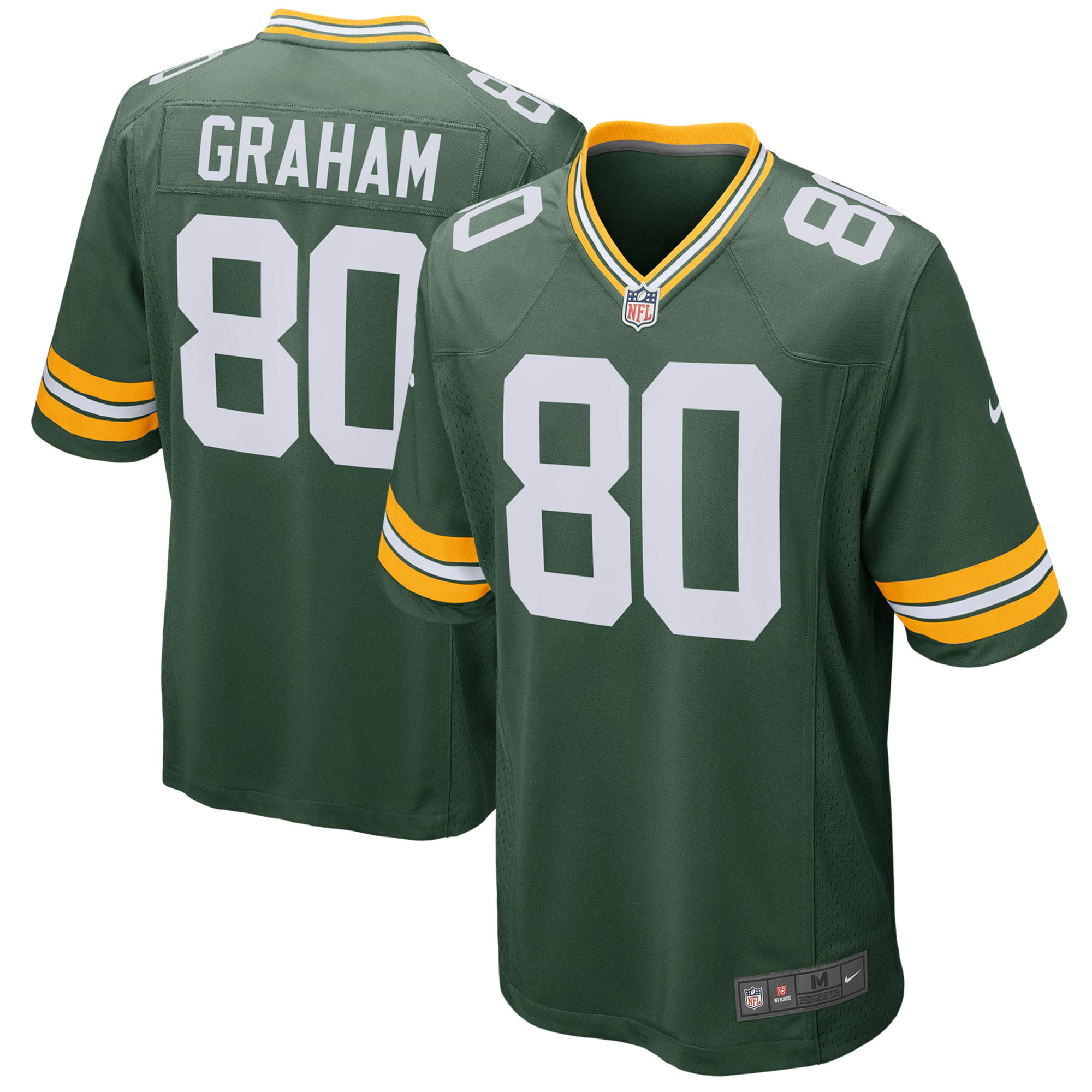 Jimmy Graham Green Bay Packers Nike Game Jersey - Green - Walmart.com