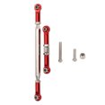 thumbnail image 2 of Metal Steering Servo Link Pull Rod, Novel Servo Link Rod Steering Pull Rod Exquisite Lightweight Aluminum Alloy Durable Reliable  for D90 MN90 MN91 Red, 2 of 8