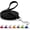 Black, variant on Philowng Long Nylon Dog Leash for Recall Training, Reflective Obedience Lead with Padded Handle